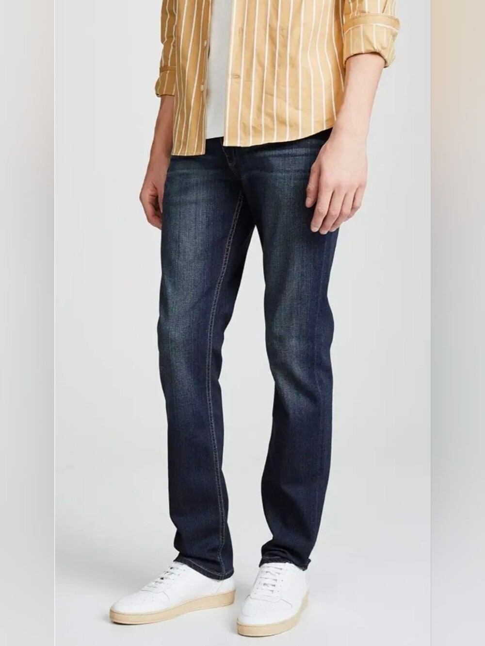 ❤️ PAIGE LENNOX SLIM FIT JEANS, RIGBY WASH, 36